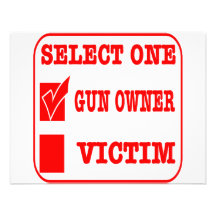 Select One Gun Owner or Victim Personalized Invites