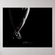 Selective Colour Rose Print