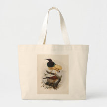 Seleucides alba - Twelve Wire Bird Of Paradise Canvas Bags