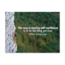 Self Confidence Inspirational Post Card