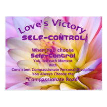 Self-Control PostCard