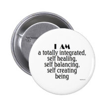 Self Creating Being Pin