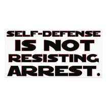 Self-Defense4 Photo Greeting Card