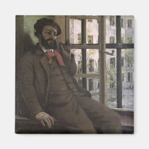 Self Portrait at Sainte-Pelagie, 1871 Fridge Magnet