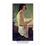 Self-Portrait At The Easel By Victor Emil Janssen Post Cards