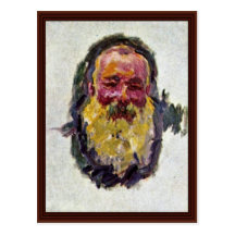 Self-Portrait By Claude Monet Post Cards