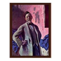 Self-Portrait By Habermann Hugo Von (Best Quality) Post Cards