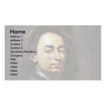 Self-Portrait,  By Peter Johannes Brandl Business Card Templates