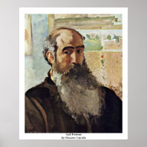Self-Portrait By Pissarro Camille Posters