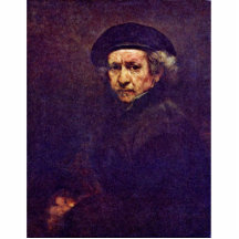 Self-Portrait By Rembrandt Harmensz. Van Rijn Photo Sculptures