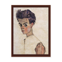 Self-Portrait By Schiele Egon Post Cards