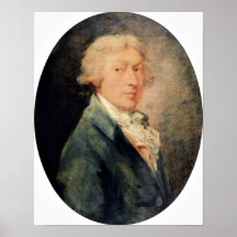 self-portrait by Thomas Gainsborough Print