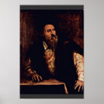 Self-Portrait By Titian Poster