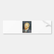 Self-Portrait by Vincent van Gogh Bumper Sticker