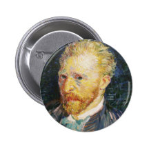 Self-Portrait by Vincent van Gogh Pin