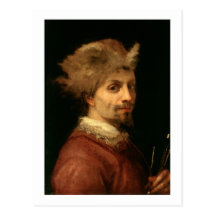 Self Portrait, c.1606 (oil on canvas) Post Card
