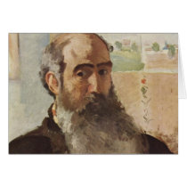 Self portrait - Camille Pissarro cards