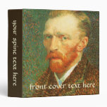 Self Portrait, Vincent van Gogh, Vintage Fine Art Binders