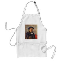 Self-Portrait With Beret By Paul Cézanne Apron