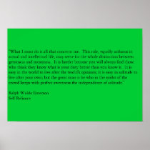 Self Reliance Posters