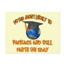 Sell Farts Post Card