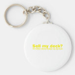 Sell My Deck? Turntable DJ Disc Jockey Music Key Chains