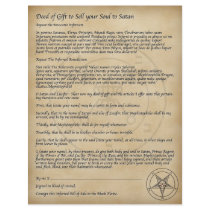 Sell your Soul to Satan! Full Color Flyer