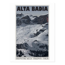Sella Ronda - Alta Badia Run 20 Postcard