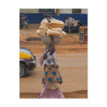 Selling Bread in Ghana Post Cards