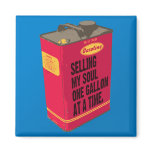 Selling My Soul - Sq. Magnet