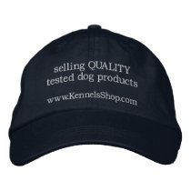 selling QUALITY tested dog products, www.Kennel... Baseball Cap