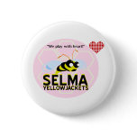 SELMA YELLOWJACKETS buttons