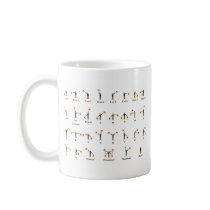Semaphore Flag Chart Coffee Mug
