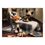 Semi-Royal Family Portrait Greeting Cards