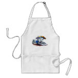 Semi Truck with Sleepercab aprons