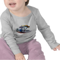 Semi Truck with Sleepercab Tee Shirt