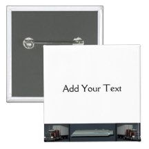 Semi Trucks on Steel Coloured Pinback Button