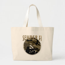 Semper Fi Canvas Bag