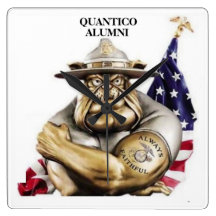 Semper Fi Wall Clock