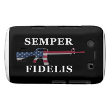 Semper Fidelis BlackBerry Bold Case Black