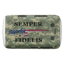 Semper Fidelis BlackBerry Bold Case Green