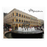 senado fountain macau post cards
