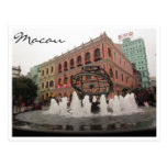 senado macau colors postcard