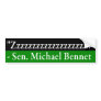 Senator Michael Bennet Quote Bumper Sticker