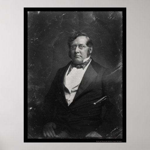 Senator Thomas Pratt Maryland Daguerreotype 1852 Posters