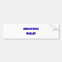 Senators Rule! Bumper Stickers