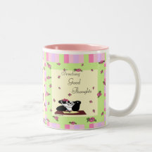 Sending Good Thoughts Coffee Mugs