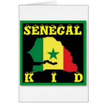 Senegal T-Shirt (urban Wear) Cards