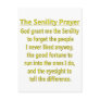 Senility Prayer
