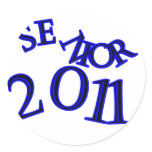 Senior 2011 Blue Sticker